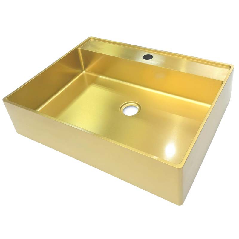 Customized Hotel Toilet Engineering Special Basin Hotel Bathroom Table Basin 304 Stainless Steel Wash Basin