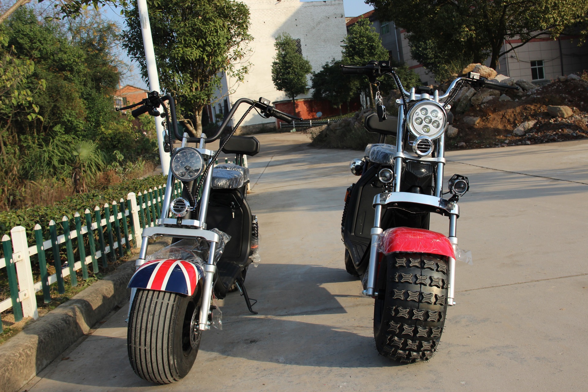 哈雷电动车锂电池ce哈雷车宽胎电瓶车男citycoco电动哈雷车