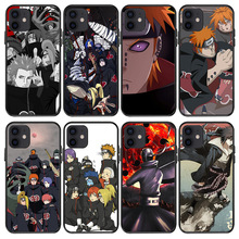 适用iphone15火影忍者手机壳 写轮眼 佐助动漫周边日系男款手机壳
