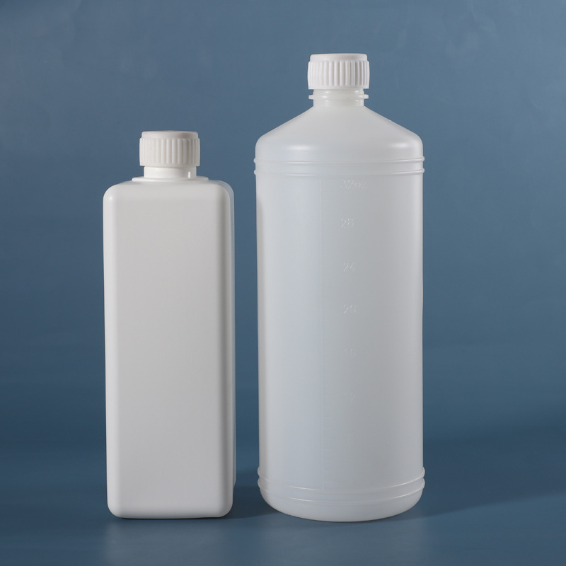 液体瓶750ml 1000ml塑料瓶塑料试剂瓶细口瓶小口试剂液体瓶可批发