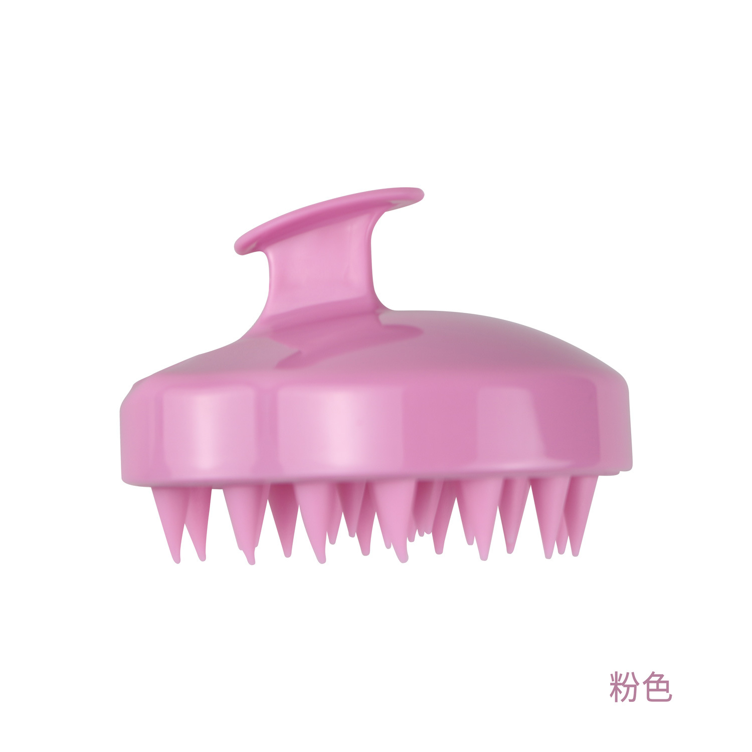 Factory Provide Hair Comb Pear-Shaped Soft Tooth Shampoo Artifact Scalp Cleaning Diy Shampoo Brush Silicone Brush