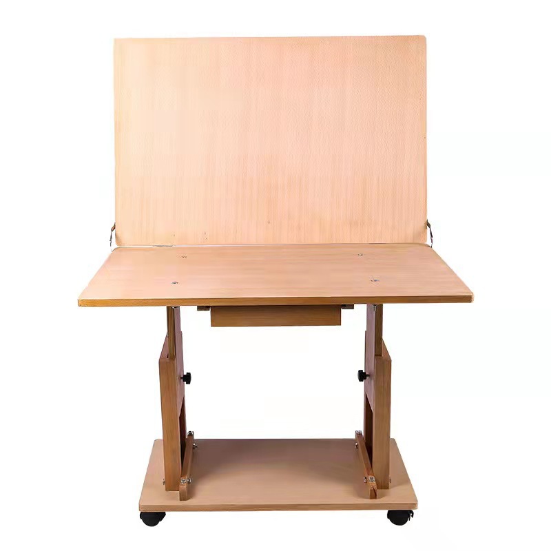 舞美高档可升降静物台红榉木写生台美术静物台 画台摆放台 批发