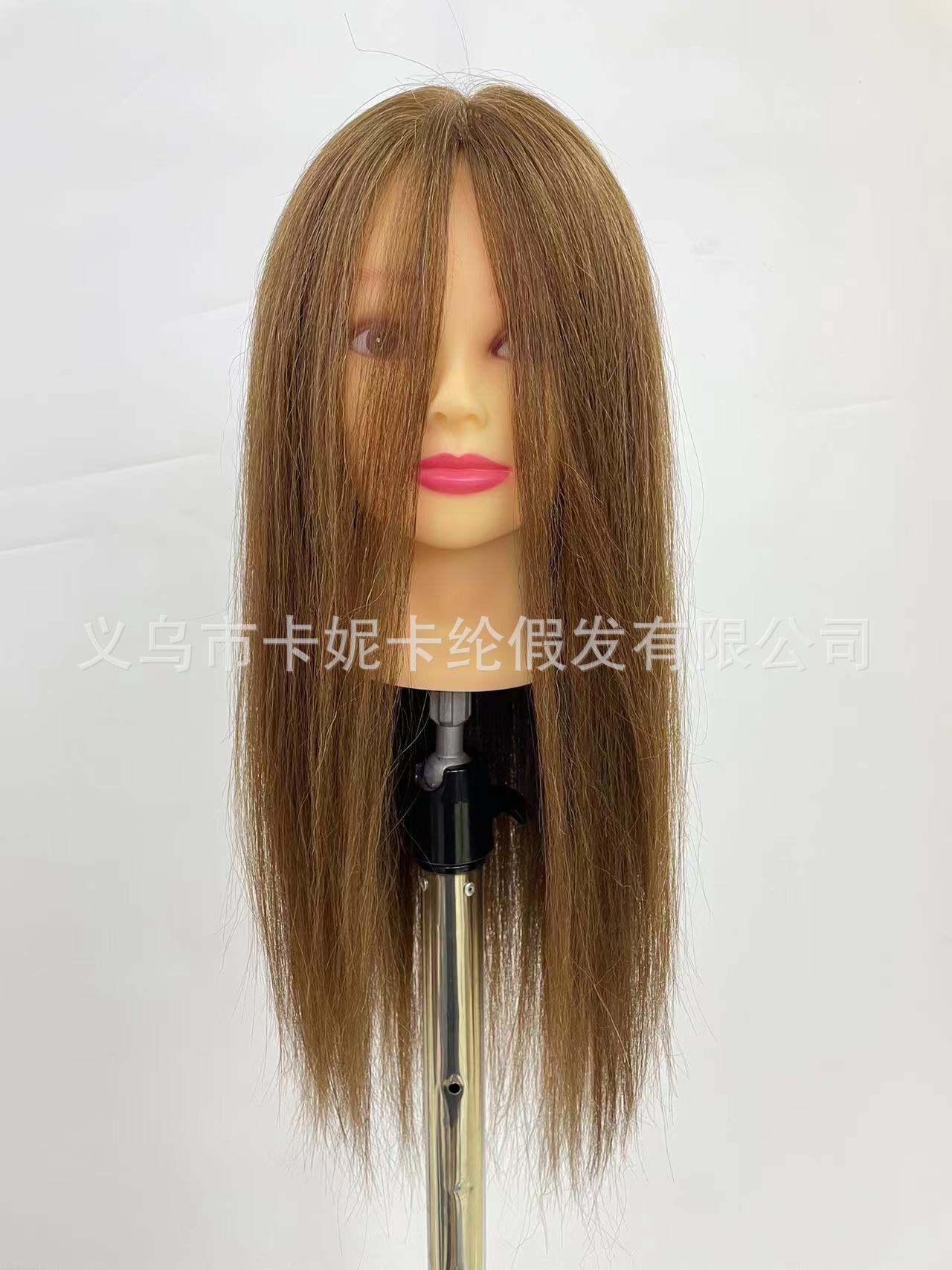 hairdressing can practice cutting and weaving hair updo hair updo head makeup modeling model head manufacturer real human hair newlook