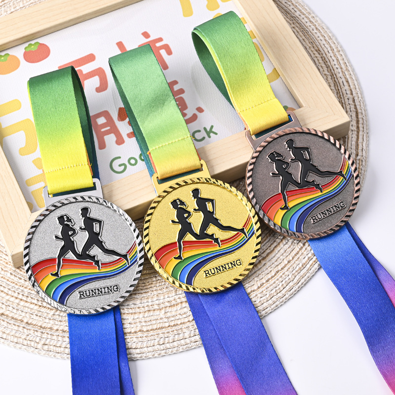 厂家定 制批发学校奖牌挂牌 田径运动会奖牌学生幼儿园马拉松挂牌
