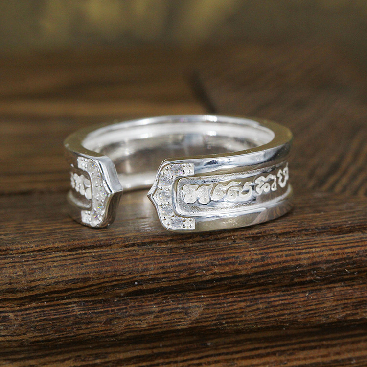 泰国佛牌 阿赞喷 开口经文 戒指