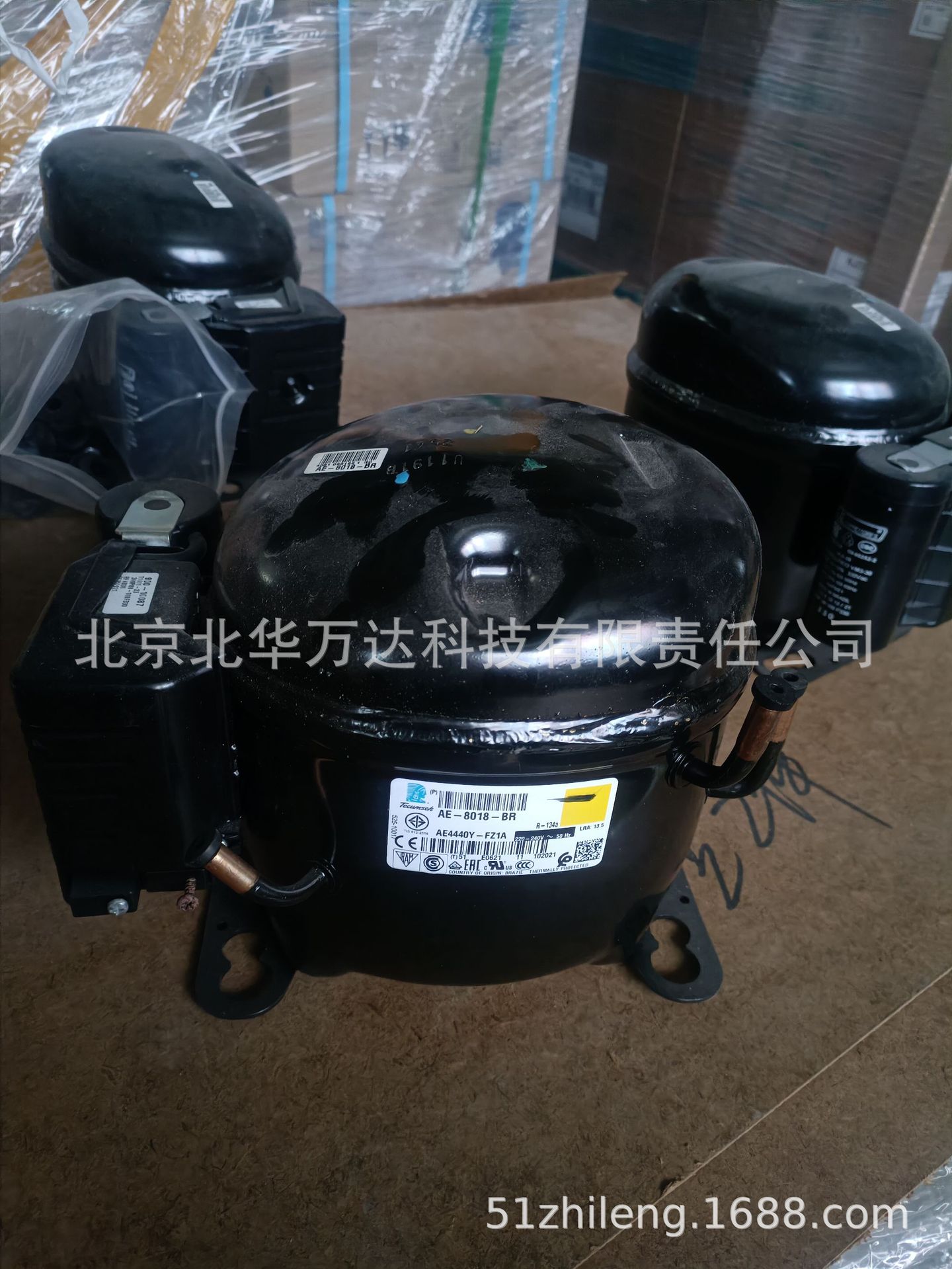 CAJ2440Z  CAJ2446Z全封闭式1.5匹小型冷库低温活塞式制冷压缩机