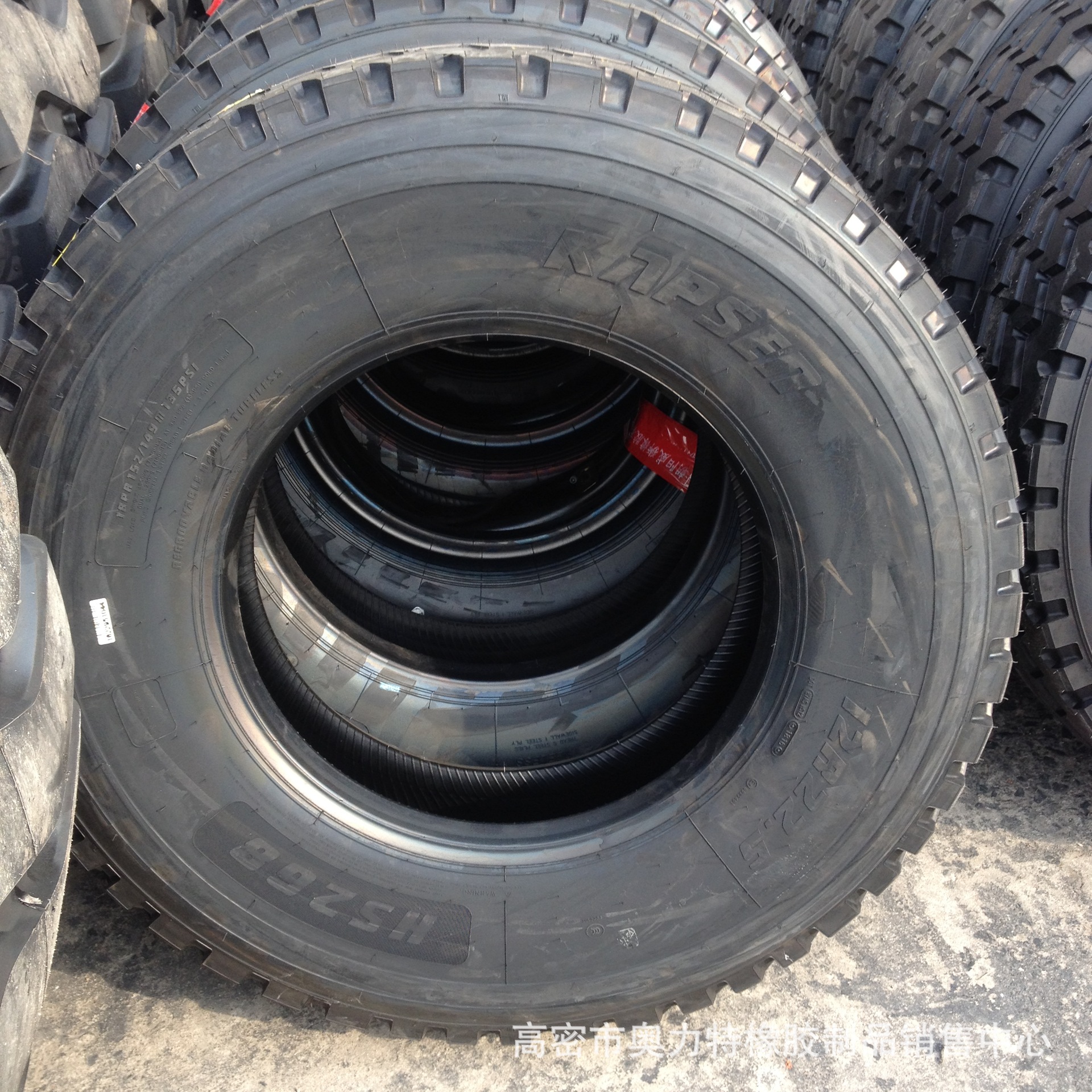 12r22.5全钢真空轮胎 载重汽车卡车子午线中短途18层级轮胎批发