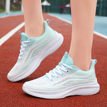 初三中考镂空鞋女学生体育考试跳绳跳远跑步运动鞋超轻八百米跑鞋