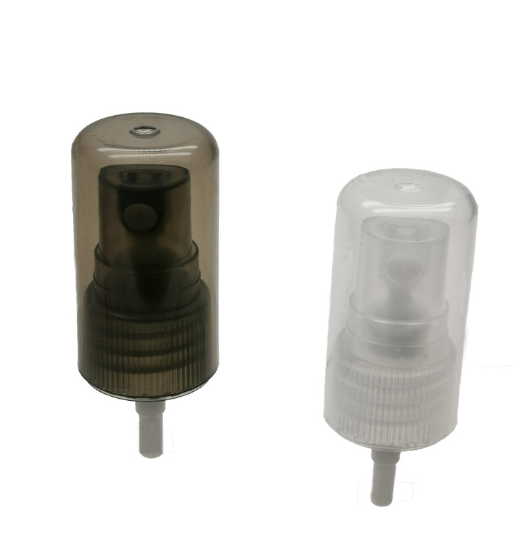 18口径塑料喷雾器透明全罩喷雾头帽莱丝大圈香水瓶盖喷头厂家制造