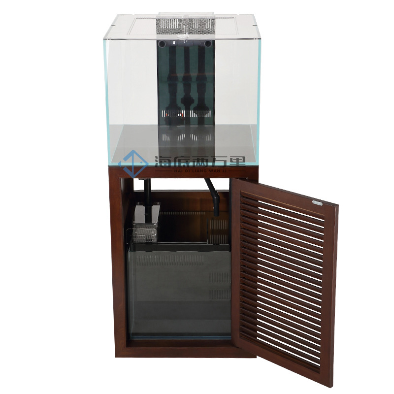 大白鲨60白底溢流海鳗方60海背包鱼缸底滤海缸超两万里水缸-阿里巴巴