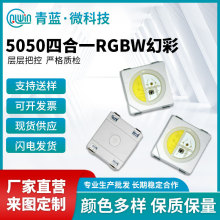 5050四合一RGBW幻彩5V 内置IC可编程LED灯珠贴片式发光二极管