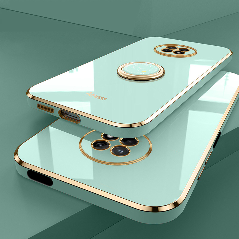 适用华为畅享20plus手机壳全包电镀直边20保护套20plus硅胶软磁吸