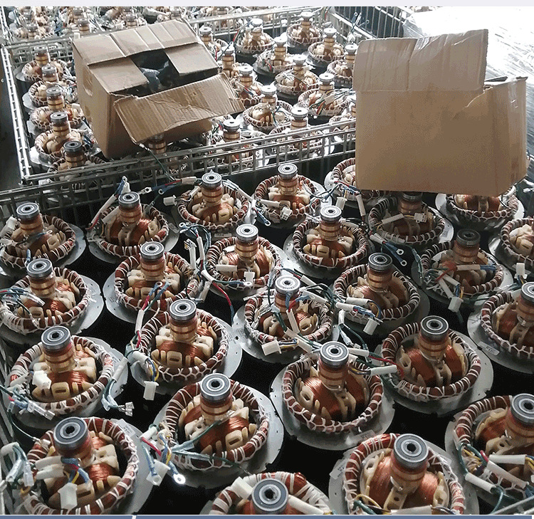 汽油柴油机发电机定转子线圈总成5/6.5/7/8kw220v380v外径204电机