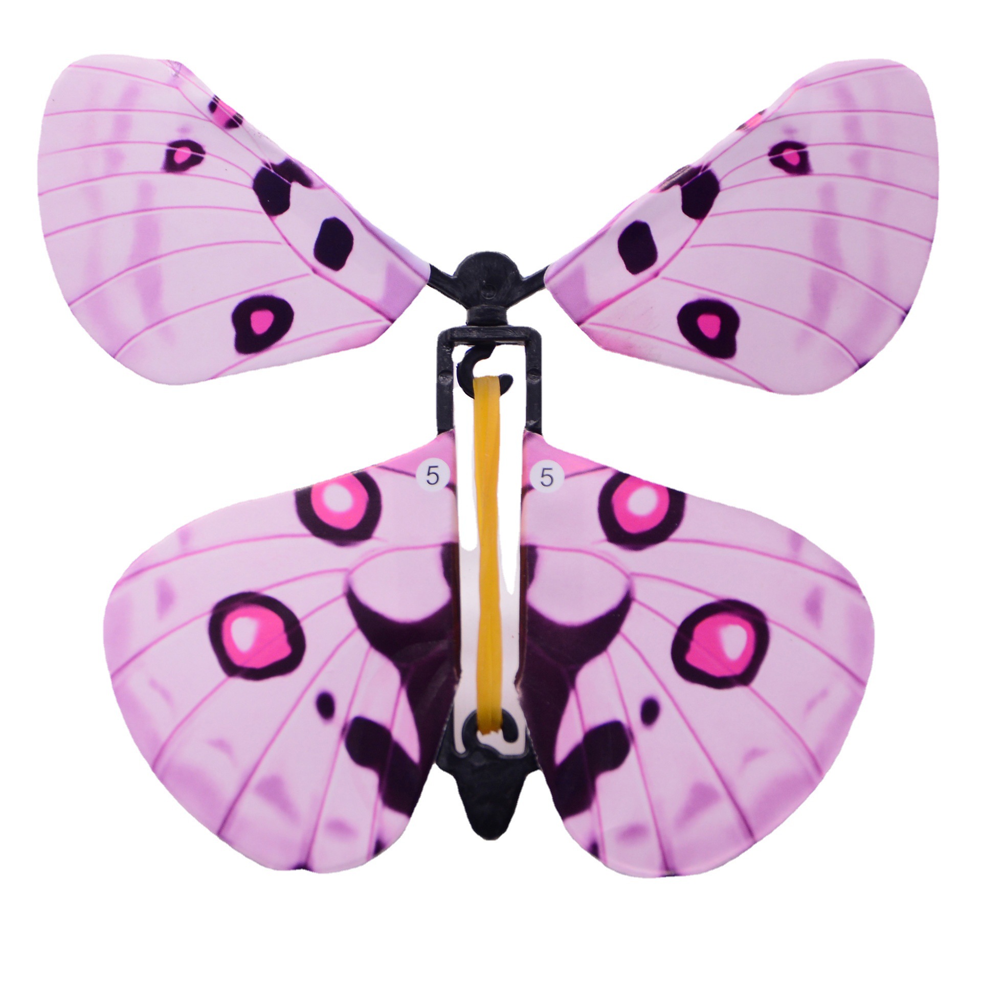 会飞的小蝴蝶书签魔术蝴蝶创意diy玩具地摊整蛊魔术道具儿童礼物