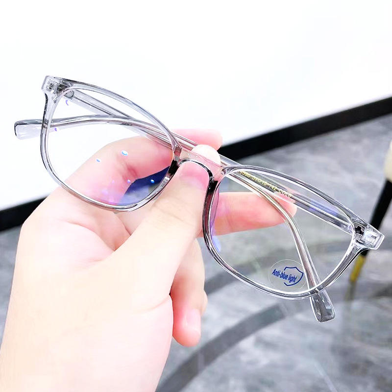 新款网红眼镜框透明小方框防蓝光眼镜架韩版时尚tr平光镜近视镜框