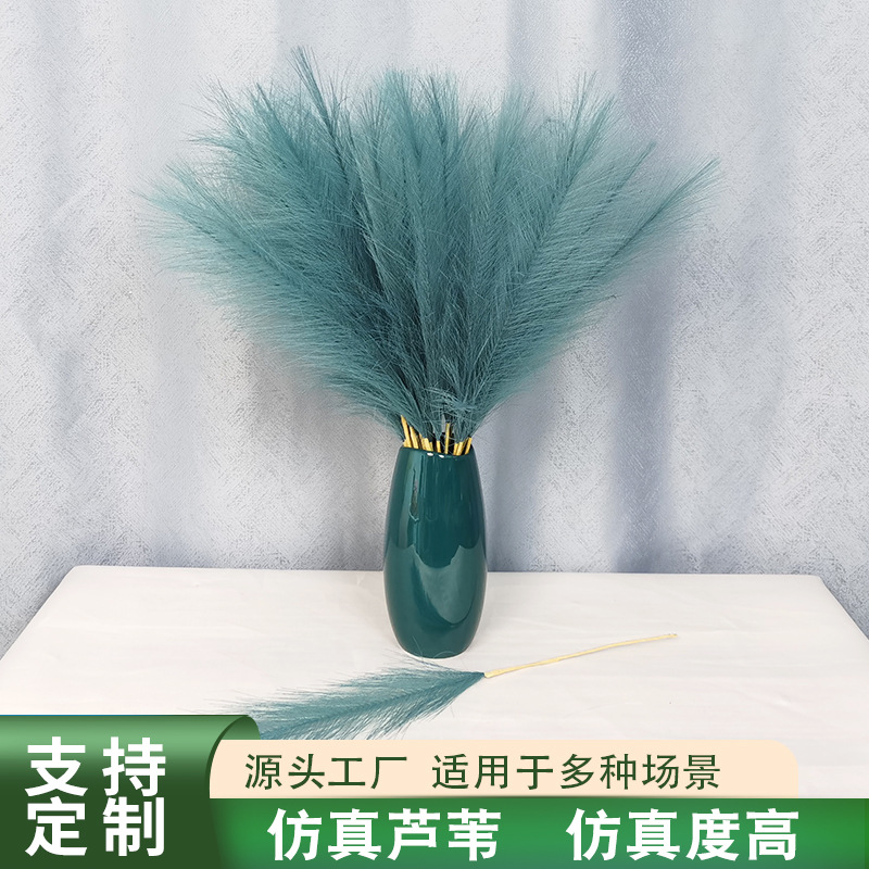 仿真芦苇橱窗装饰潘帕斯草狗尾草家居客厅装饰摆件轻奢干花绿植