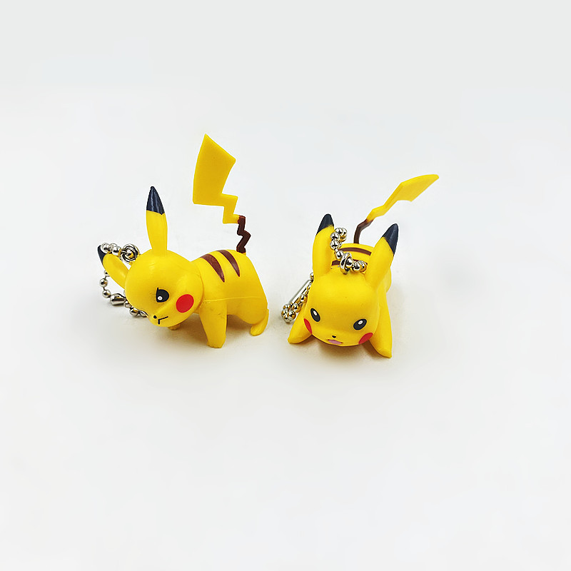 tomy散货精灵宝可梦宠物小精灵皮卡丘扭蛋模型摆件手办公仔小挂件