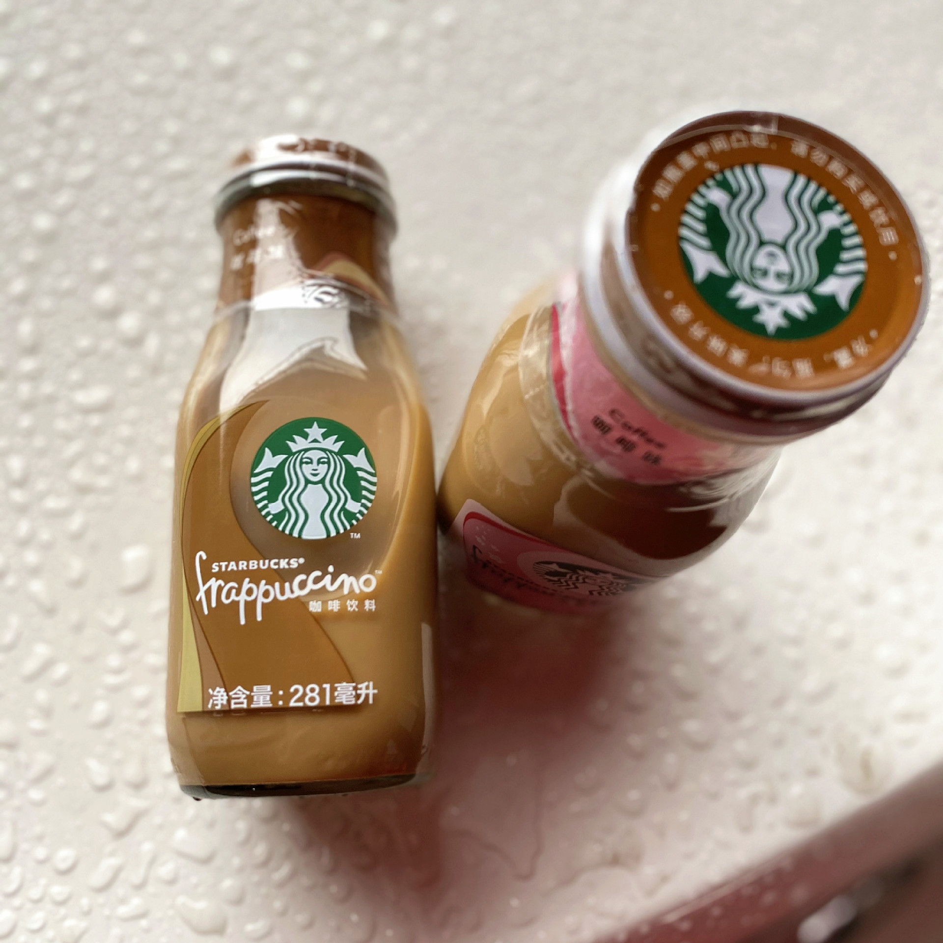 星巴ke星冰乐咖啡饮品281ml *12瓶/箱 醇香焦糖味瓶装饮料批发