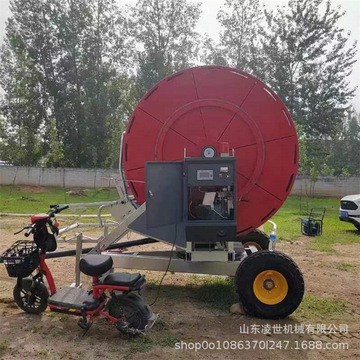 桁架可移动淋灌机 浇地喷灌车 自动回管绞盘式浇地机-阿里巴巴