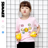 girl T-shirt children clothes Children's clothing baby Summer wear Short sleeved jacket Western style pure cotton girl goods in stock One piece On behalf of
