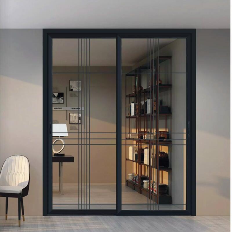 厂家直销门钛镁合金门客厅厨房卫生阳台钢化推拉门玻璃门简约网红