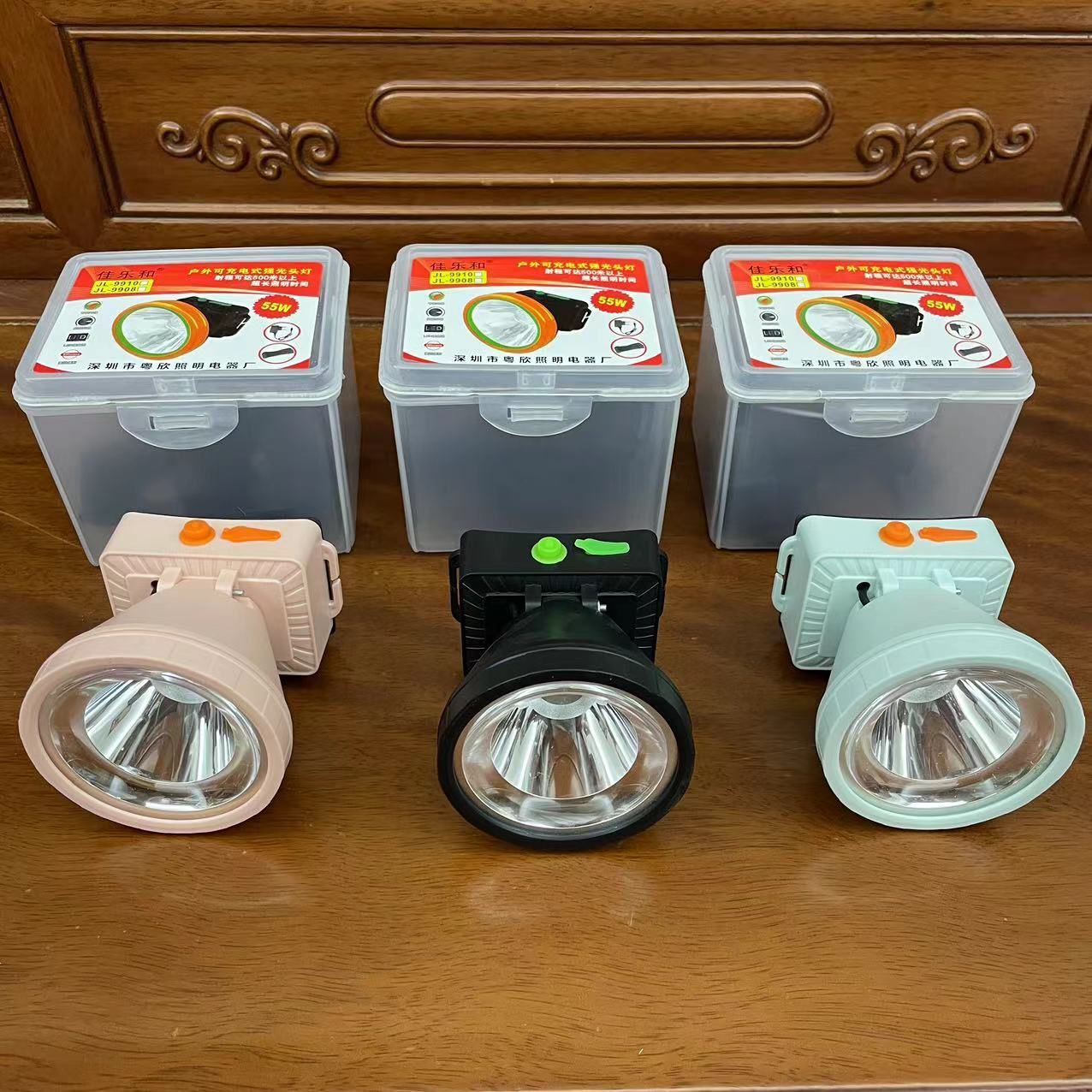 爆款led头灯 迷你小头灯 充电式手电筒 18650头灯 外贸头戴头灯