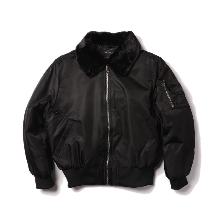 诺曼龙美式军装 空军b15玛丽莲梦露同款冬飞行员夹克冬男友风情侣