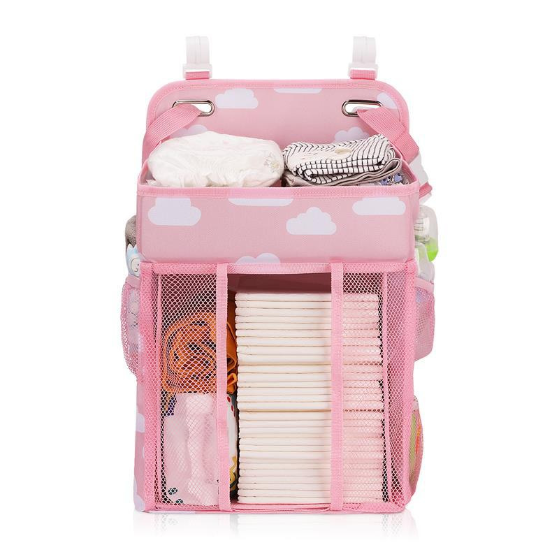 Cross-Border One Piece Dropshipping Baby Crib Hanging Storage Bag Baby's Diaper Buggy Bag Baby Hanging Storage Bag Push