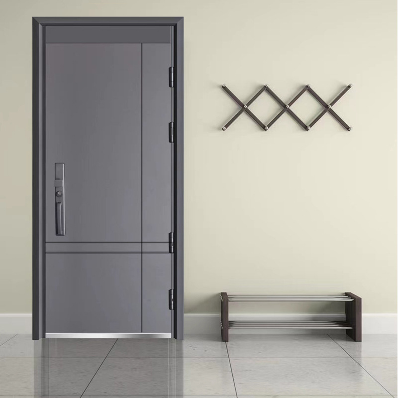 防盗门家用安全进户门轻奢加高门楣锌合金赤道单门隔音防盗入户门