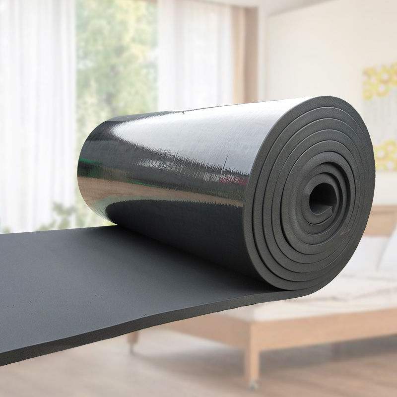 高密度海绵橡塑板隔热板阻燃阳光房楼顶隔热棉屋顶隔热材料保温棉