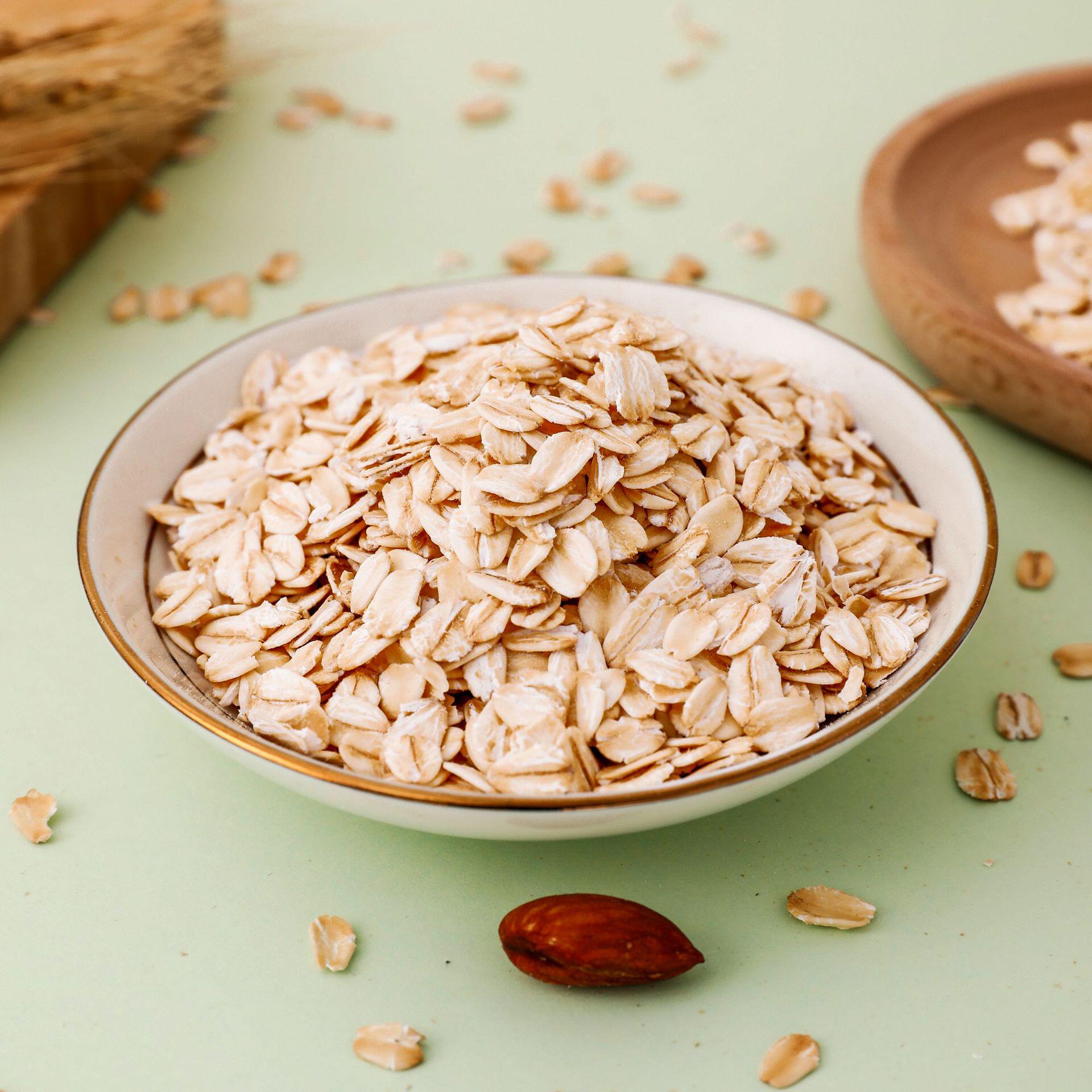 理想澳洲原粮进口纯燕麦片即食煮泡燕麦大片全粒纯燕麦片 25kg/袋