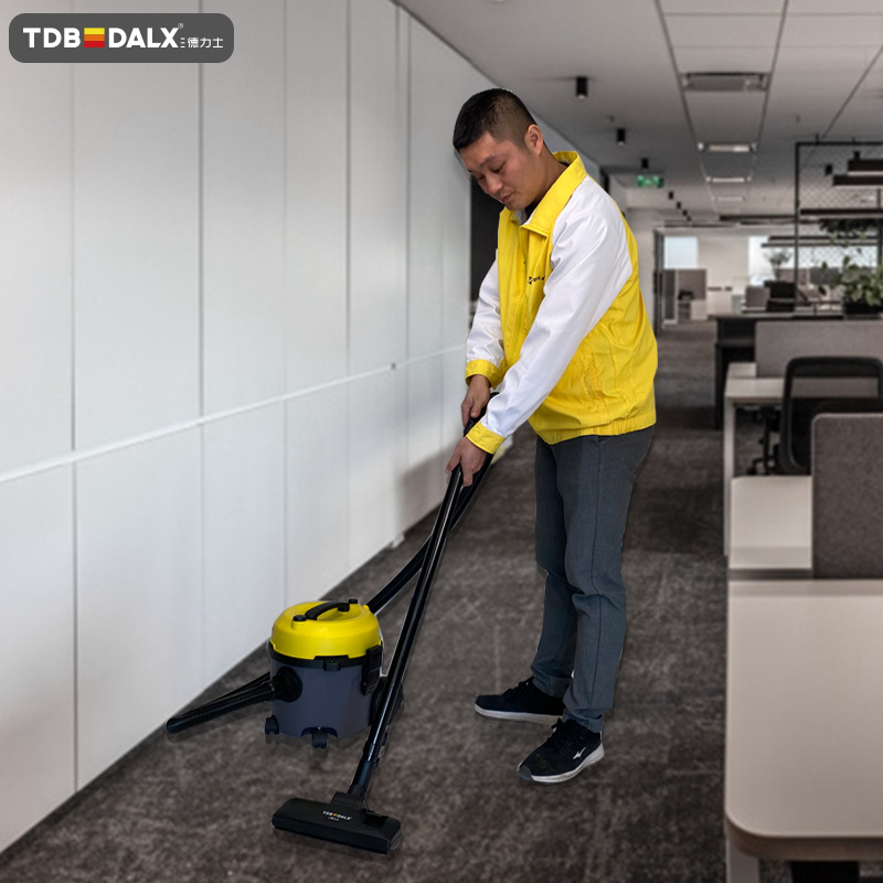 德力士办公室吸尘器 酒店地毯宾馆办公室商业大功率桶式吸尘器
