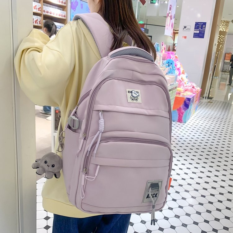 Early High School and College Student Schoolbag Female Backpack Preppy Style Travel Backpack
