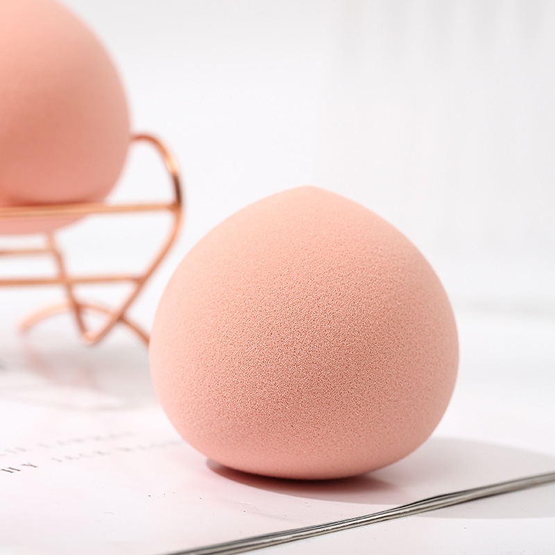 厂家直供mx-plus桃形 新型致密海绵圆形美妆蛋