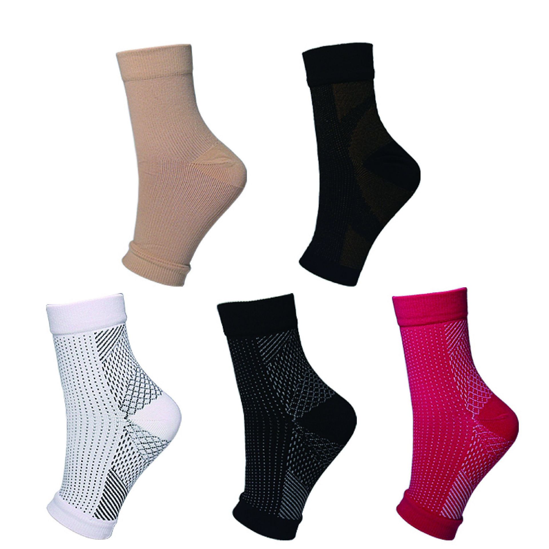 European and American Sports Calf Socks Outdoor Fitness Compression Socks Compression Stockings Skipping Rope Ankle and Wrist Guard Foot Sock Elastic Cycling Socks