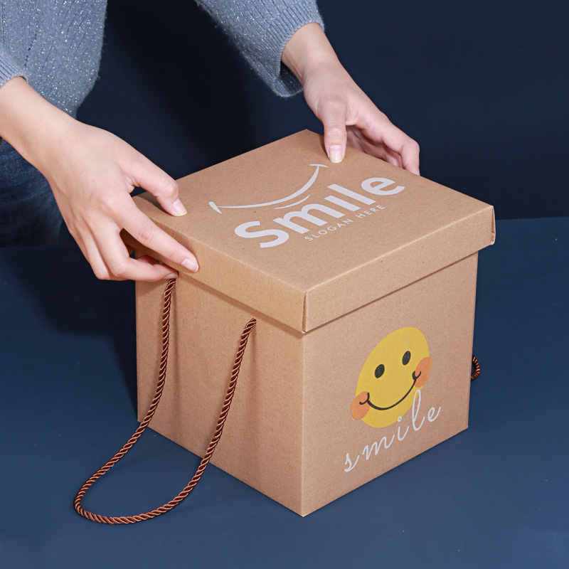 抖音网红零食大礼包包装盒 送女生坚果外包装零食礼盒空新年过年