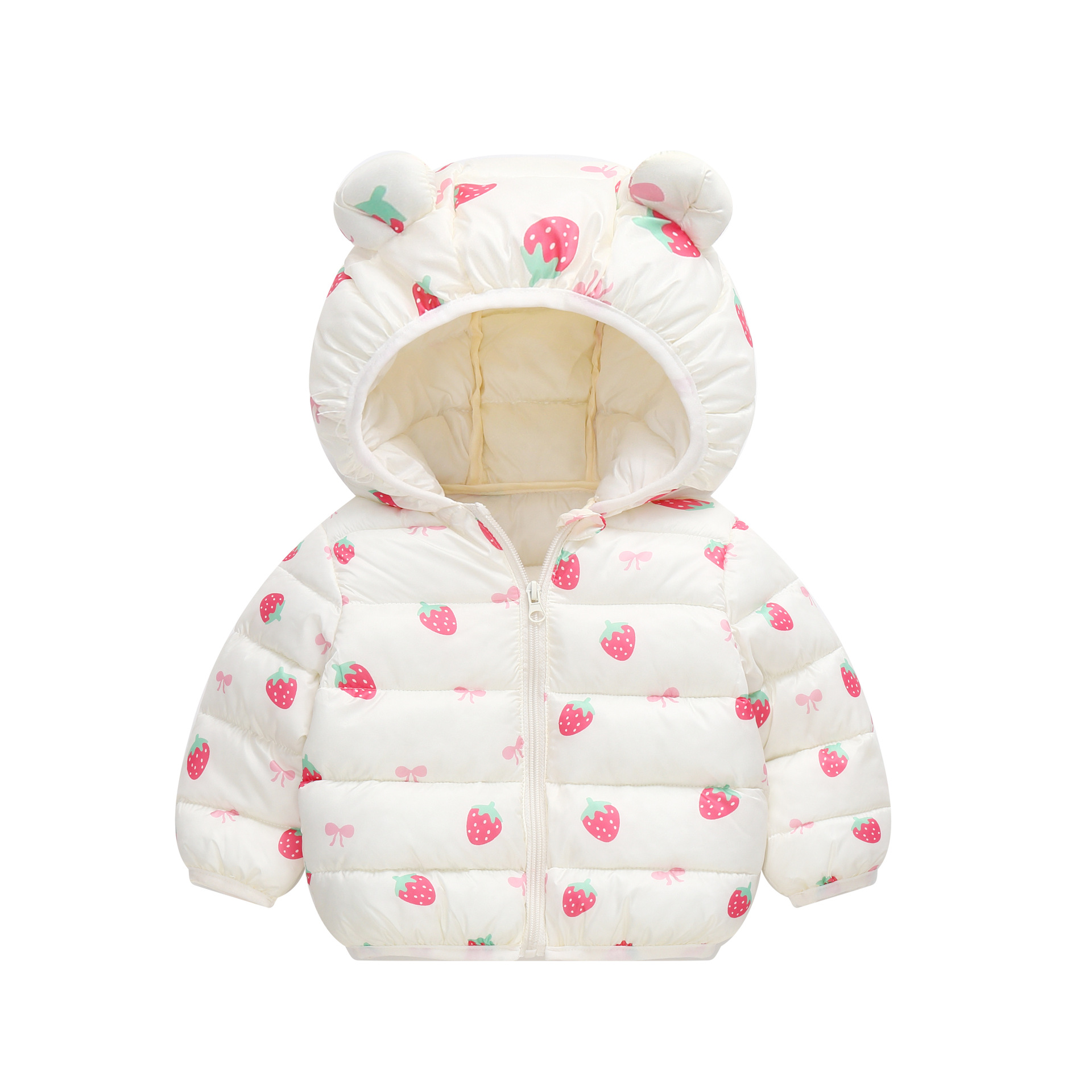 Foreign Trade Children's Wear Spring, Autumn and Winter New Cartoon Children's down and Wadded Jacket Children's Cotton-Padded Clothes for Boys and Girls Cartoon Coat