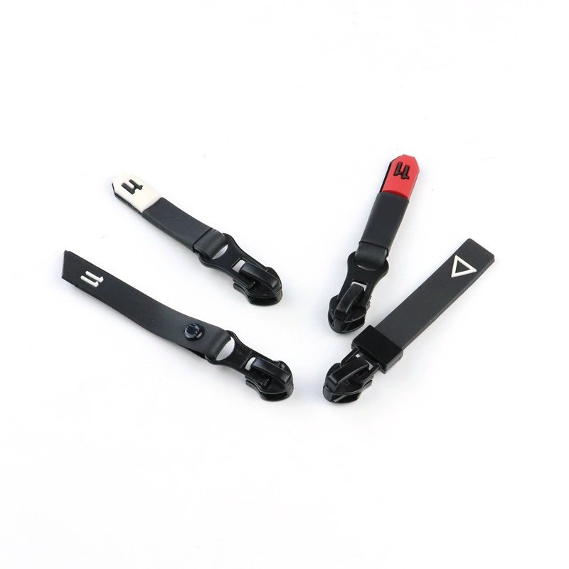Clothing Luggage Accessories Plastic Drop Pull Tab No. 5 Pull Tab Pull Head Epoxy Leather Strap Glue Injection Soft Glue Pvc Pull Strip Silicone Sheet