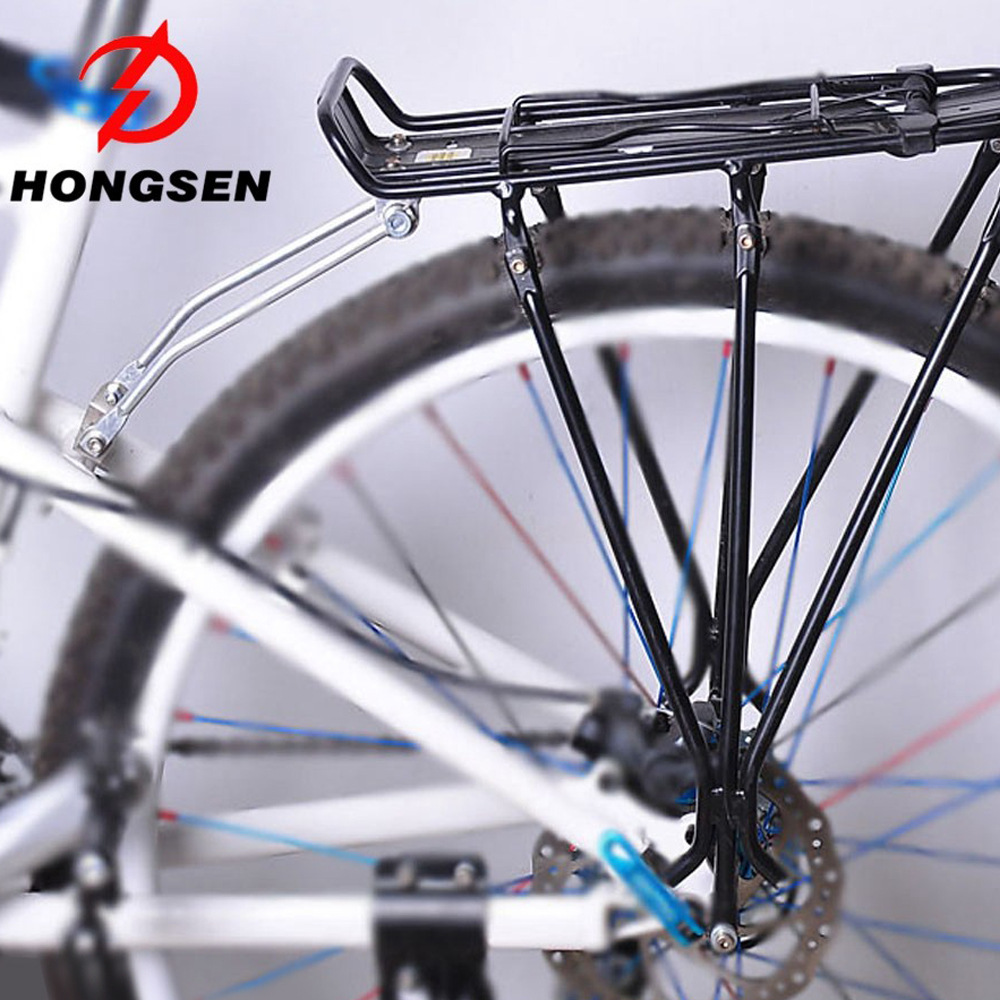 自行车后衣架 可带人山地车货架 自行车后货架 新款碟刹后货架