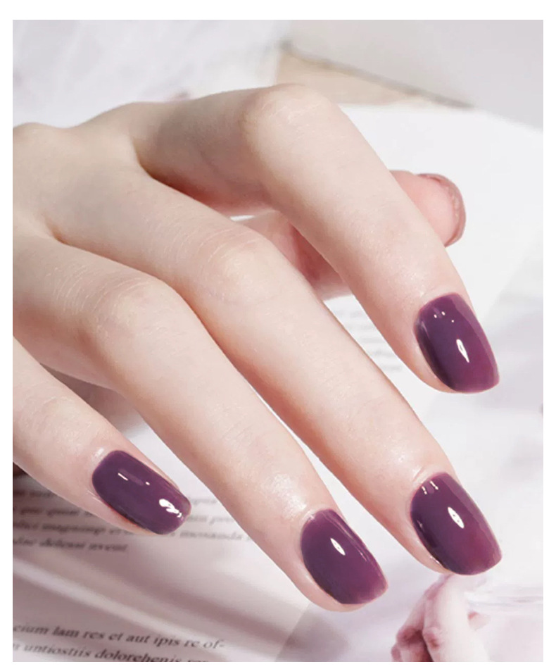 小红书款冰透甲油胶 冰透晶石猫眼甲油胶 冰透胶琥珀美甲店甲油胶