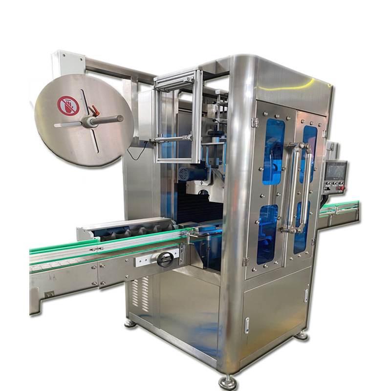 瓶口套标机 调料瓶口贴标机 热收缩高速套标机 矿泉水瓶套标机