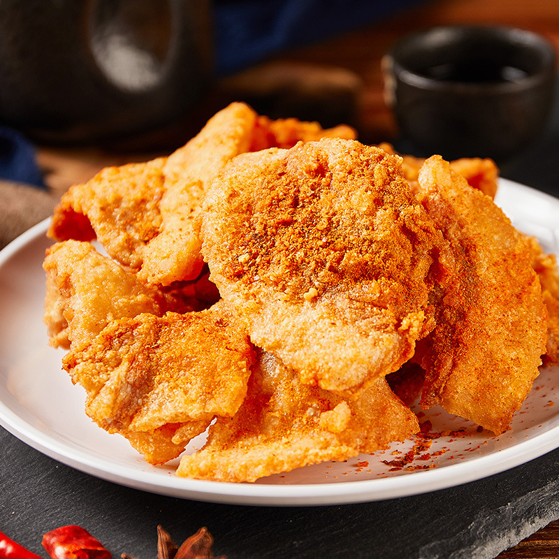 【牛老板的零食铺】脆皮猪油渣脆香酥猪肉渣五花肉粕脂渣温州特产