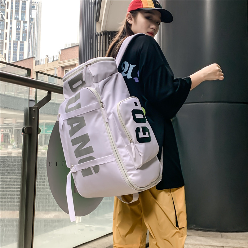 New Street Schoolbag High School Student Large Capacity Solid Japanese Style Students Korean Ins Female Fashion Brand Men's Backpack