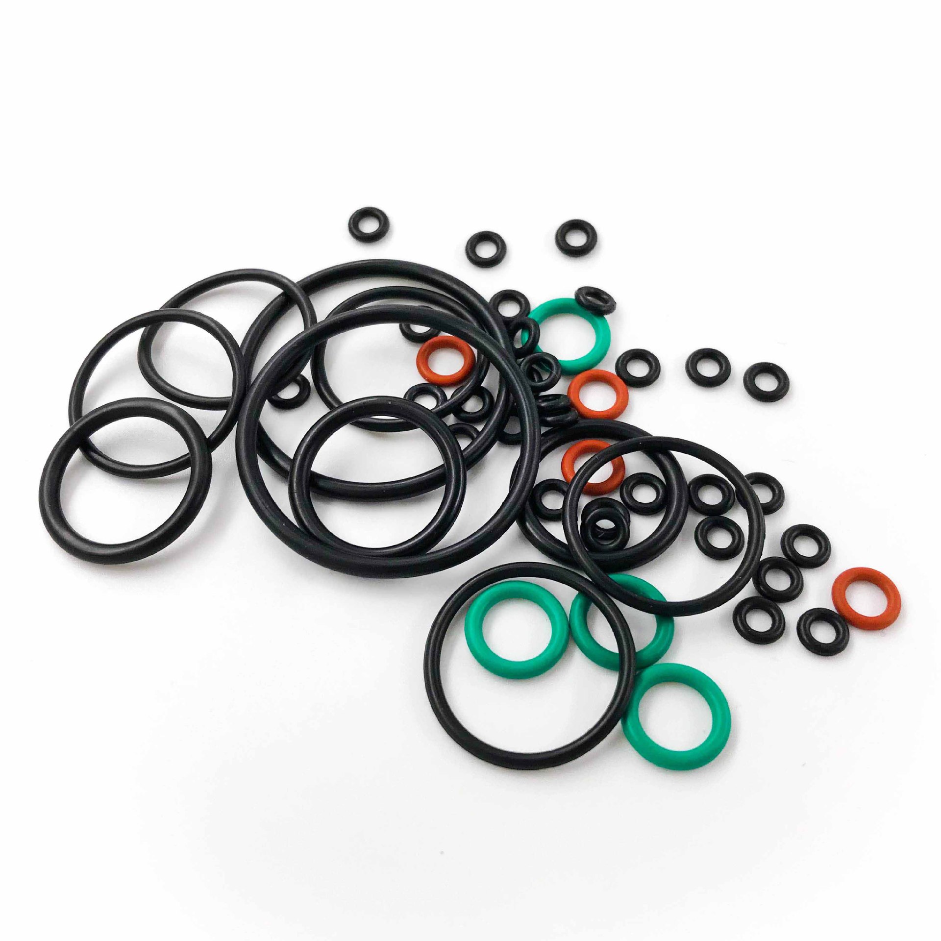 三跃厂家批发各型号防水硅胶橡胶圈丁腈氟胶o型圈线径1/1.5/1.