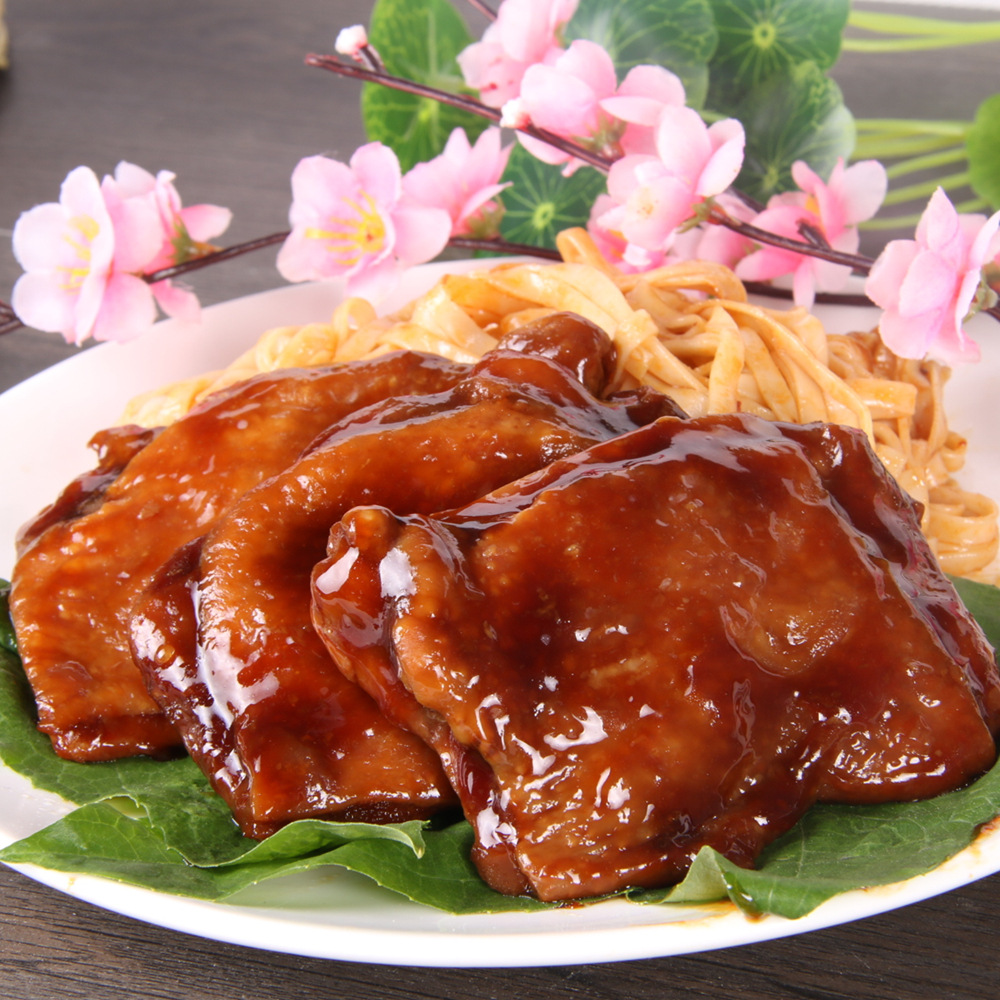 照烧腿排鸡排饭快餐日式便当照烧鸡肉鸡腿排冷冻半成品一箱装