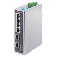 TP-LINK环网简单网管工业交换机TL-SG2206工业级4千兆电口+2千兆