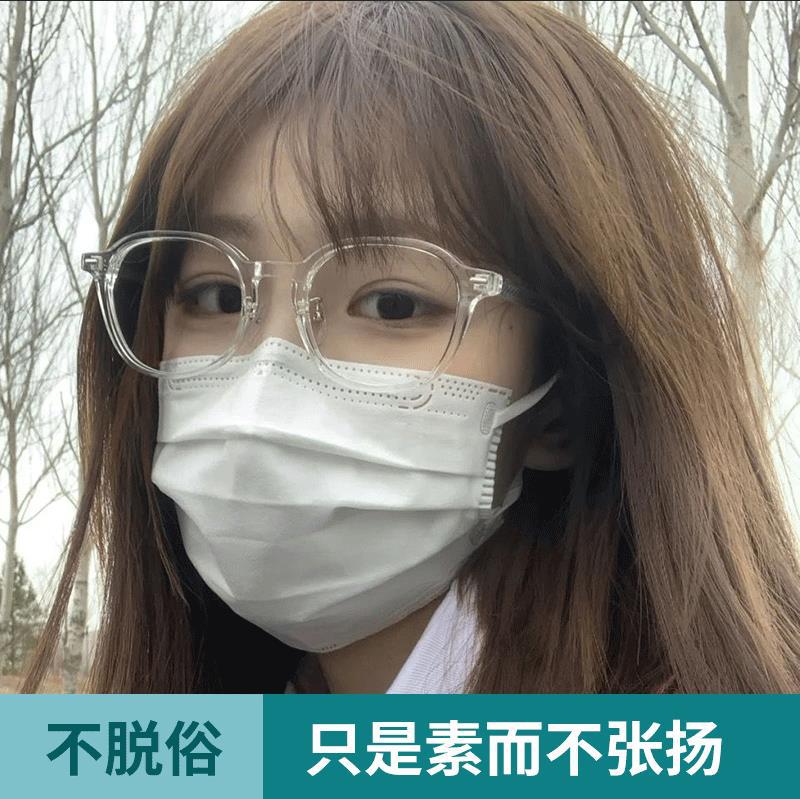 白色口罩一次性三层女夏独立包装男潮款夏季薄款透气黑色带挂耳绳