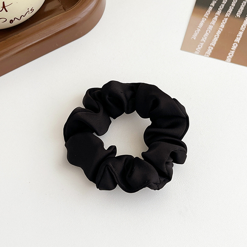 High-Grade Artificial Silk Small Intestine Hair Band Hair Rope Female Headdress for Hair Ties 2023 New Rubber Band Pig Intestine Hair Rope