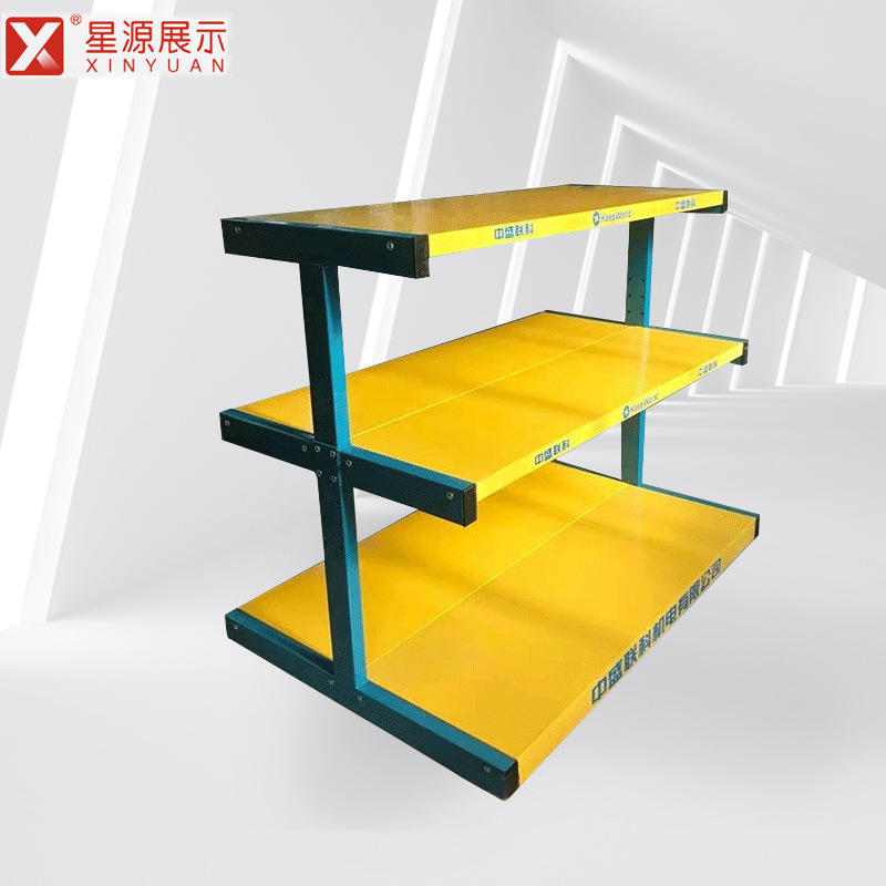 新款重型置物架多层王字货架五金工具展架可调高低三层四层展示架