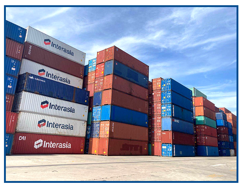 40尺集装箱散货集装箱物流货运集装箱现货充足仓库出售二手集装箱